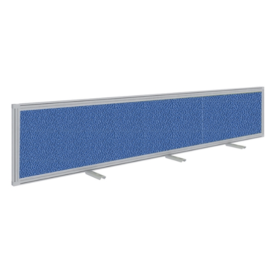 Obrázek ALFA 600 paraván RAL 9022 včetně držáků 120 cm - látka YB097 Bluebell