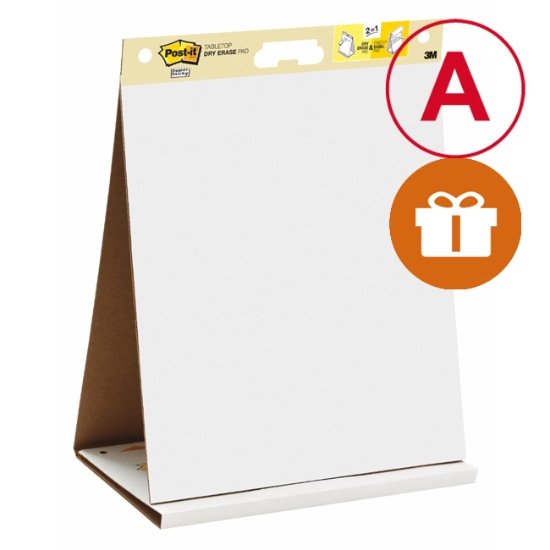 Obrázek Flipchart samolepicí stolní 3M Post-it 563DE