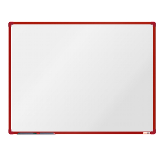 Obrázek Magnetická tabule boardOK 120x90 cm - červený rám
